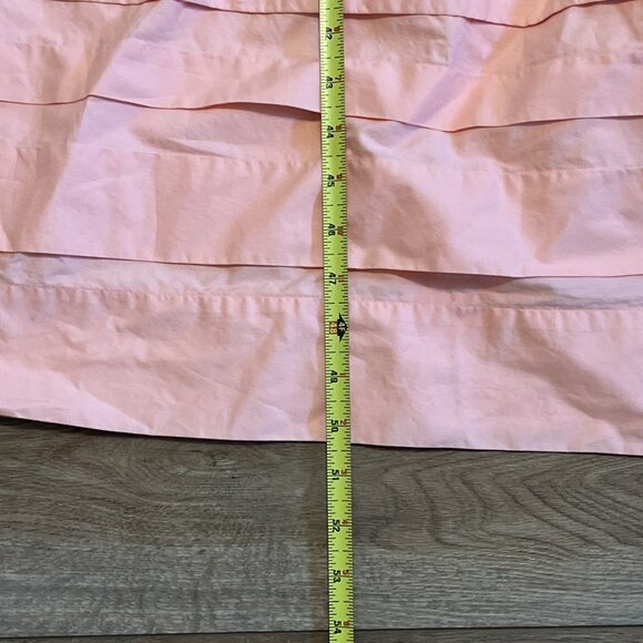 J Crew Drop Waist Mixy Dress SZ XL Blushed Peach Pink Maxi Layered NWT - Picture 7 of 12